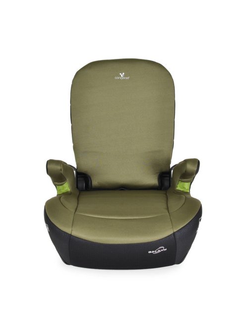 GALAXY ülésmagasító háttámlával 125-150cm, ISOFIX ZÖLD