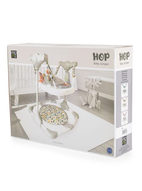 HOP baba ugráló SZÜRKE