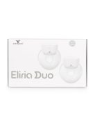 ELIRIA DUO kéz nélküli mellszívó pulóver alá 2 tartályos FEHÉR