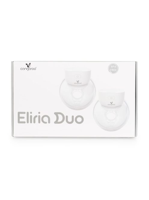 ELIRIA DUO kéz nélküli mellszívó pulóver alá 2 tartályos FEHÉR