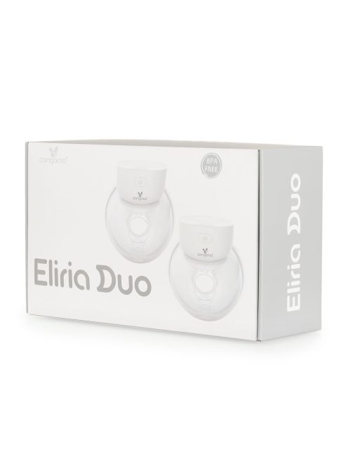 ELIRIA DUO kéz nélküli mellszívó pulóver alá 2 tartályos FEHÉR