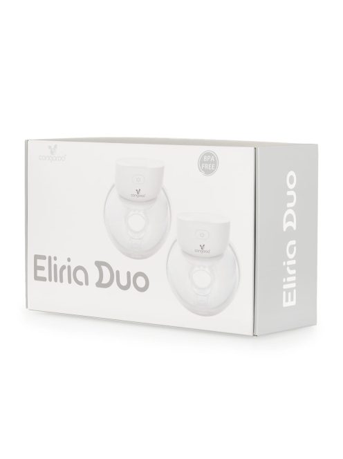 ELIRIA DUO kéz nélküli mellszívó pulóver alá 2 tartályos FEHÉR