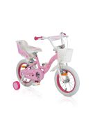 BYOX FLOWER PINKY gyerek kerékpár 14es lány PINK