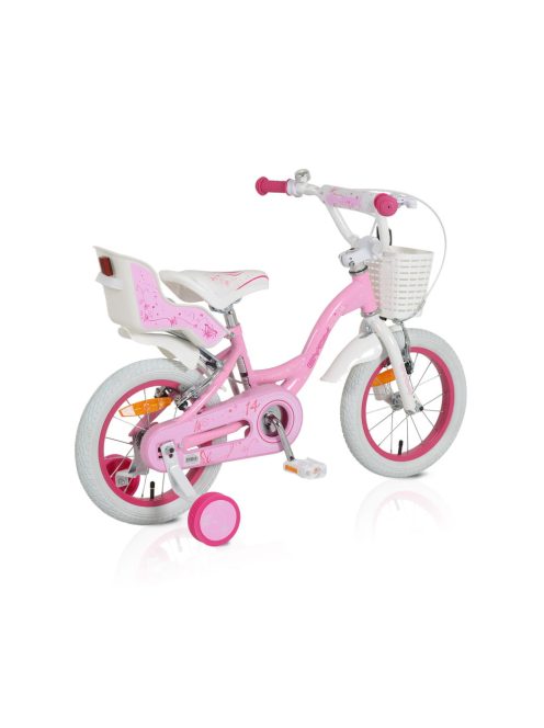 BYOX FLOWER PINKY gyerek kerékpár 14es lány PINK