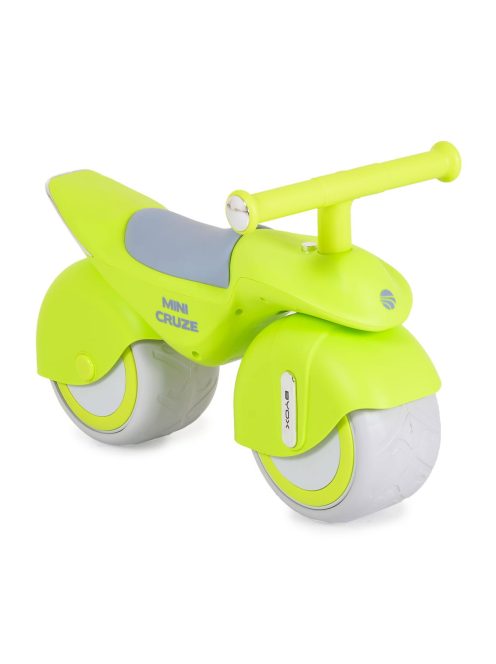 MINI CRUZE futóbicikli, ráülős járgány, kismotor,  zenélő, óriás kerekekkel UV ZÖLD