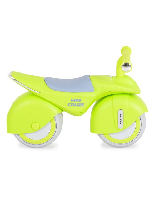 MINI CRUZE futóbicikli, ráülős járgány, kismotor,  zenélő, óriás kerekekkel UV ZÖLD