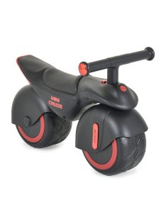   MINI CRUZE futóbicikli, ráülős járgány, kismotor,  zenélő, óriás kerekekkel FEKETE