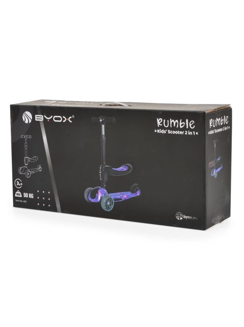 RUMBLE roller ráülős, átalakítható LILA/FEKETE