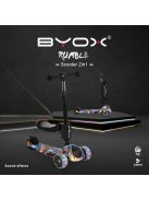 RUMBLE roller ráülős, átalakítható SZÍNES/FEKETE