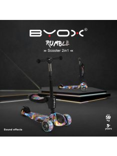 RUMBLE roller ráülős, átalakítható SZÍNES/FEKETE