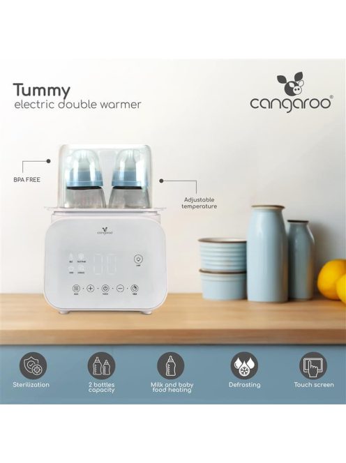 TUMMY cumisüveg melegítő  felolvasztó funkcióval