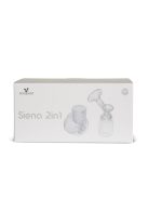 SIENA elektromos és kéz nélküli mellszívó 2in1, tölthető, 210ml