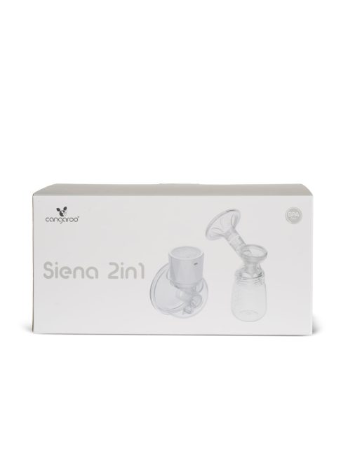 SIENA elektromos és kéz nélküli mellszívó 2in1, tölthető, 210ml
