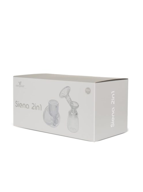SIENA elektromos és kéz nélküli mellszívó 2in1, tölthető, 210ml