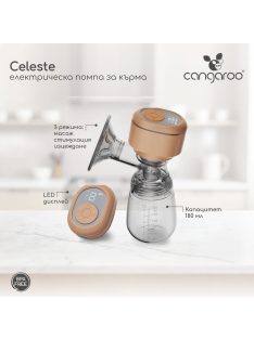   CELESTE elektromos mellszívó 180ml tartály, USB töltővel