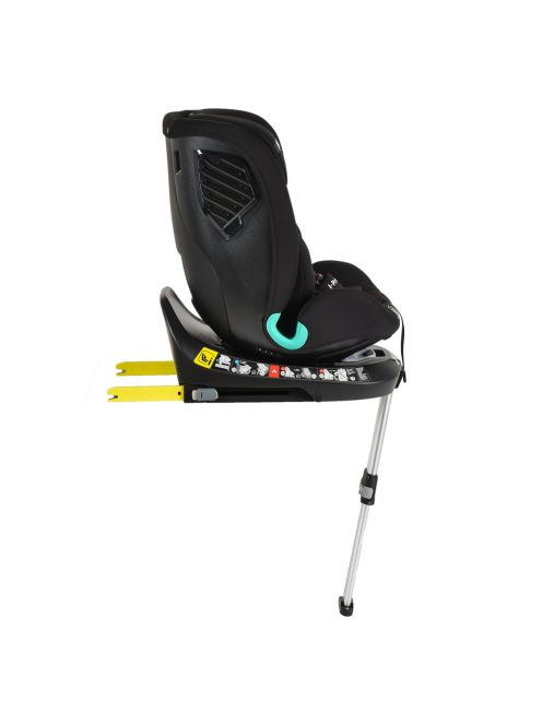 i-PROTECT autós ülés 40-150cm támasztólábbal 360 forgatható FEKETE