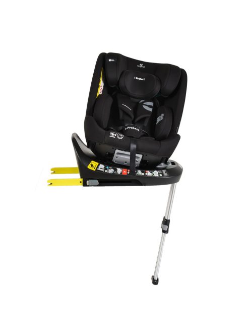i-PROTECT autós ülés 40-150cm támasztólábbal 360 forgatható FEKETE