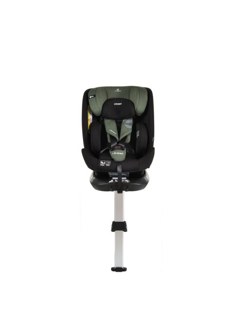 i-PROTECT autós ülés 40-150cm támasztólábbal 360 forgatható ZÖLD
