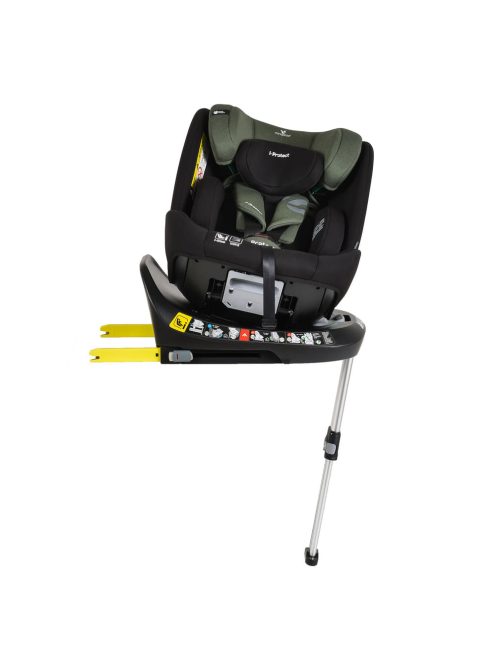 i-PROTECT autós ülés 40-150cm támasztólábbal 360 forgatható ZÖLD