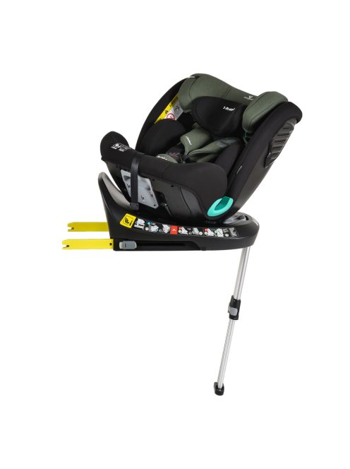 i-PROTECT autós ülés 40-150cm támasztólábbal 360 forgatható ZÖLD
