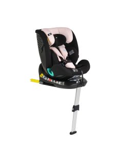   i-PROTECT autós ülés 40-150cm támasztólábbal 360 forgatható PINK