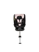 i-PROTECT autós ülés 40-150cm támasztólábbal 360 forgatható PINK