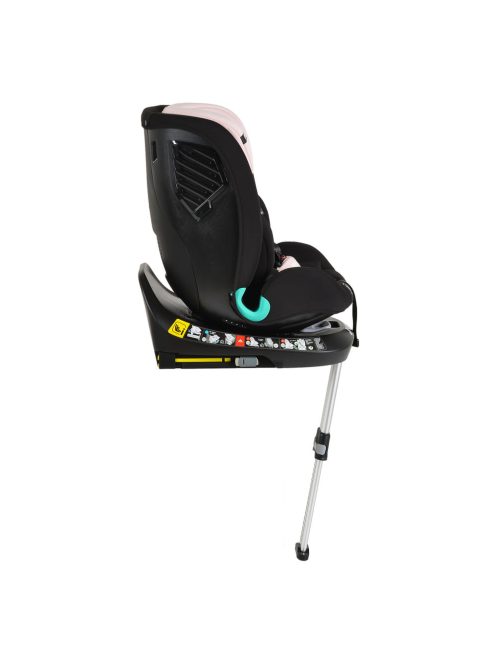 i-PROTECT autós ülés 40-150cm támasztólábbal 360 forgatható PINK