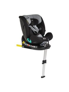   i-PROTECT autós ülés 40-150cm támasztólábbal 360 forgatható STEEL/SZÜRKE