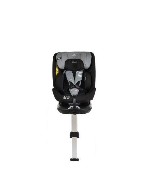 i-PROTECT autós ülés 40-150cm támasztólábbal 360 forgatható STEEL/SZÜRKE