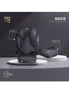   RACE autós ülés 100-150 cm ülésmagasítóvá alakítható FEKETE