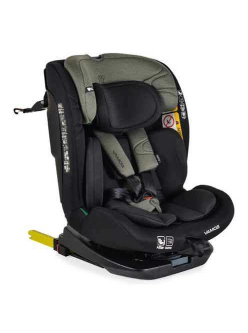 VAMOS autós ülés 40-150cm 360 forgatható ZÖLD