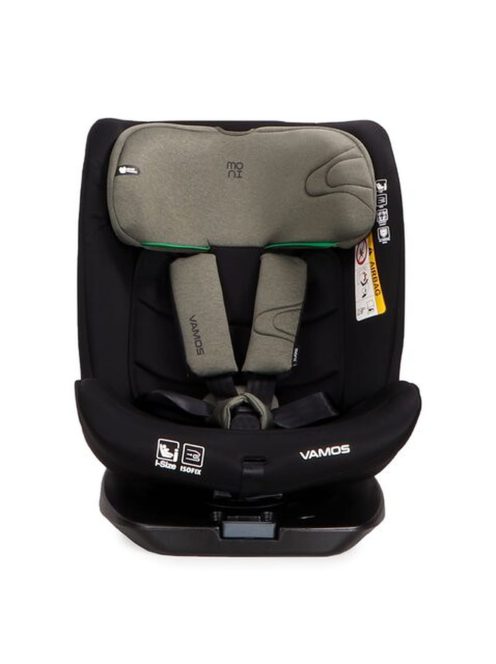 VAMOS autós ülés 40-150cm 360 forgatható ZÖLD
