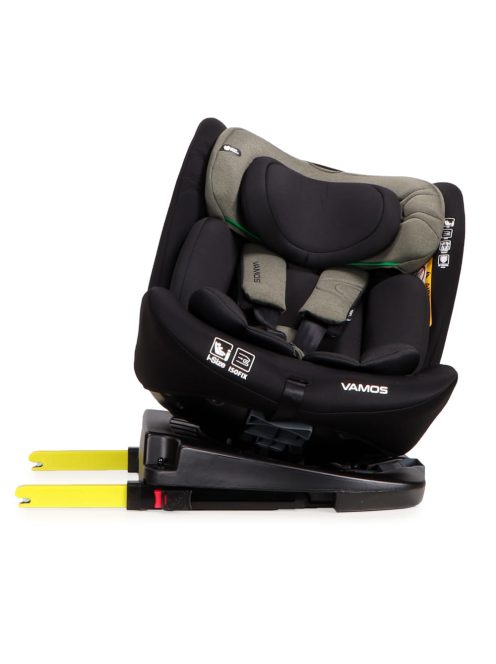 VAMOS autós ülés 40-150cm 360 forgatható ZÖLD