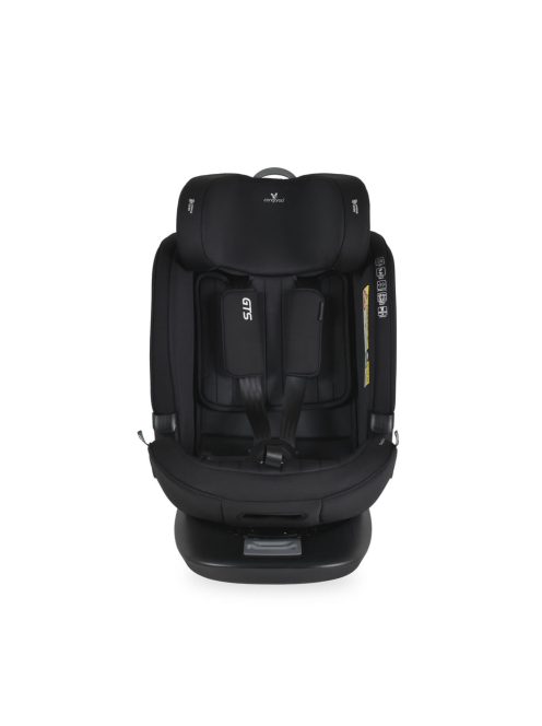 GTS prémium autós ülés 40-150cm SPS, 360fokban forgatható FEKETE