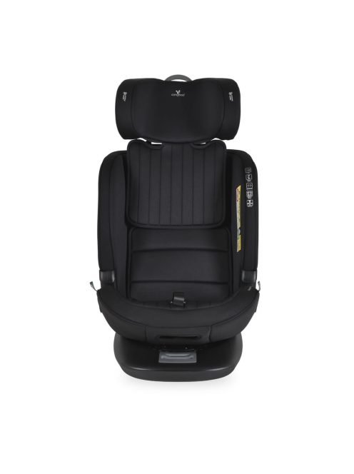 GTS prémium autós ülés 40-150cm SPS, 360fokban forgatható FEKETE