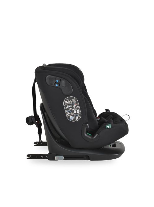 GTS prémium autós ülés 40-150cm SPS, 360fokban forgatható FEKETE