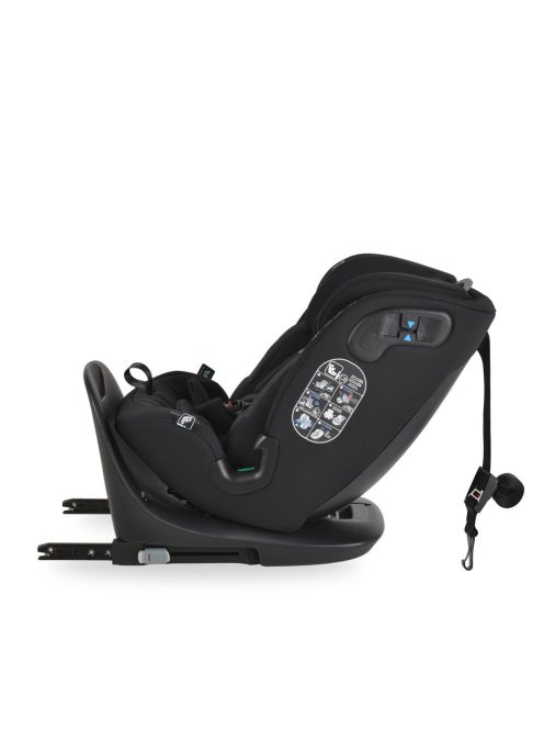 GTS prémium autós ülés 40-150cm SPS, 360fokban forgatható FEKETE
