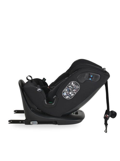 GTS prémium autós ülés 40-150cm SPS, 360fokban forgatható FEKETE