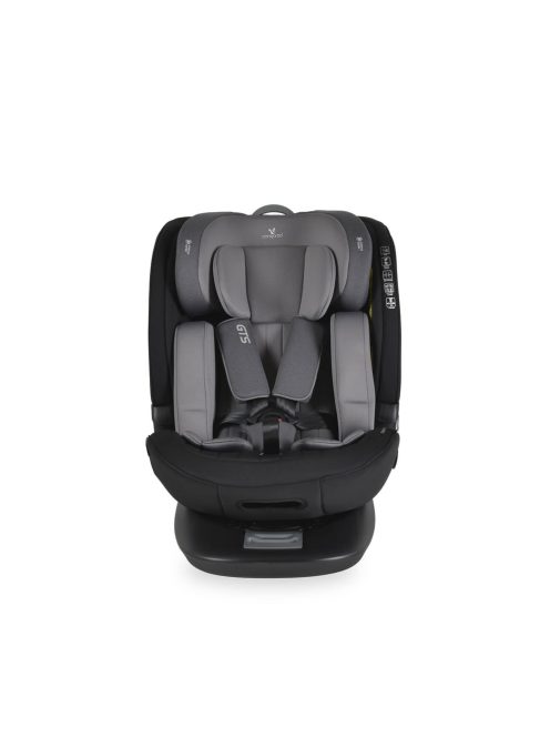 GTS prémium autós ülés 40-150cm SPS, 360fokban forgatható SZÜRKE