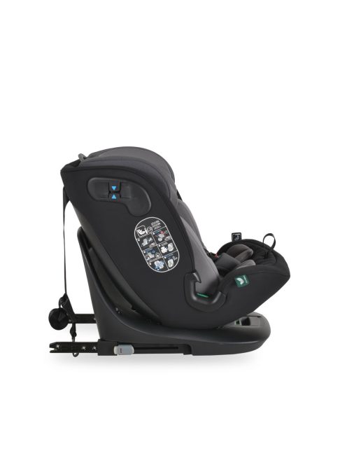 GTS prémium autós ülés 40-150cm SPS, 360fokban forgatható SZÜRKE