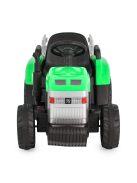 BO DALLAS elektromos traktor trélerrel 12V 140cm ZÖLD