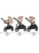 CELEBRITY  multifunkciós 2 részes 2IN1 babakocsi szett BÉZS