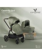 CELEBRITY  multifunkciós 2 részes 2IN1 babakocsi szett ZÖLD