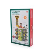 MŰANYAGJÁTÉK szupermarket kiegészítőkkel szett