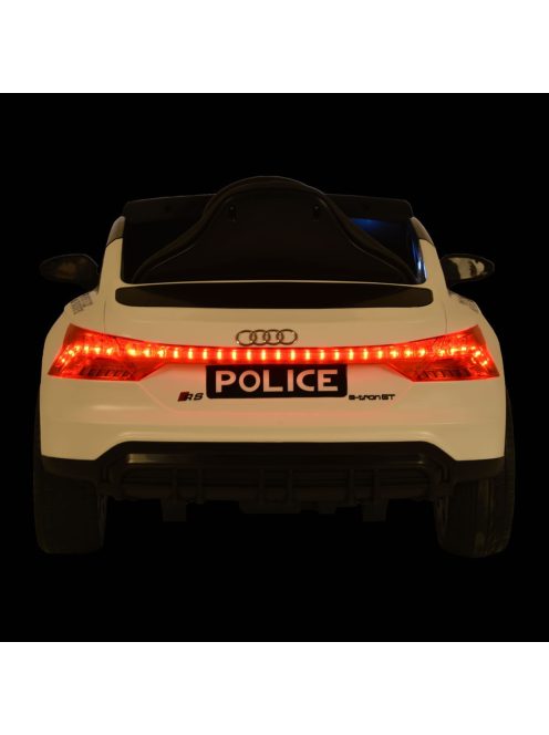 Audi RS e-tron 717 Police elektromos autó rendőrségi FEHÉR