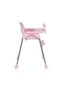 CENTURY etetőszék műanyag játékhíddal PINK