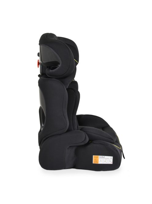FLEX autós ülés 76-150cm FEKETE/ZÖLD díszcsík