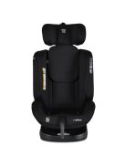 i-MAXX autós ülés,  isofix, forgatható, 2 plüss+párna 40-150cm FEKETE