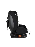 i-MAXX autós ülés,  isofix, forgatható, 2 plüss+párna 40-150cm FEKETE