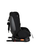 i-MAXX autós ülés,  isofix, forgatható, 2 plüss+párna 40-150cm FEKETE